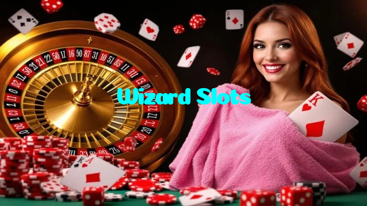 Wizard Slots casino presented on mobile device in Pakistan with slots and live games